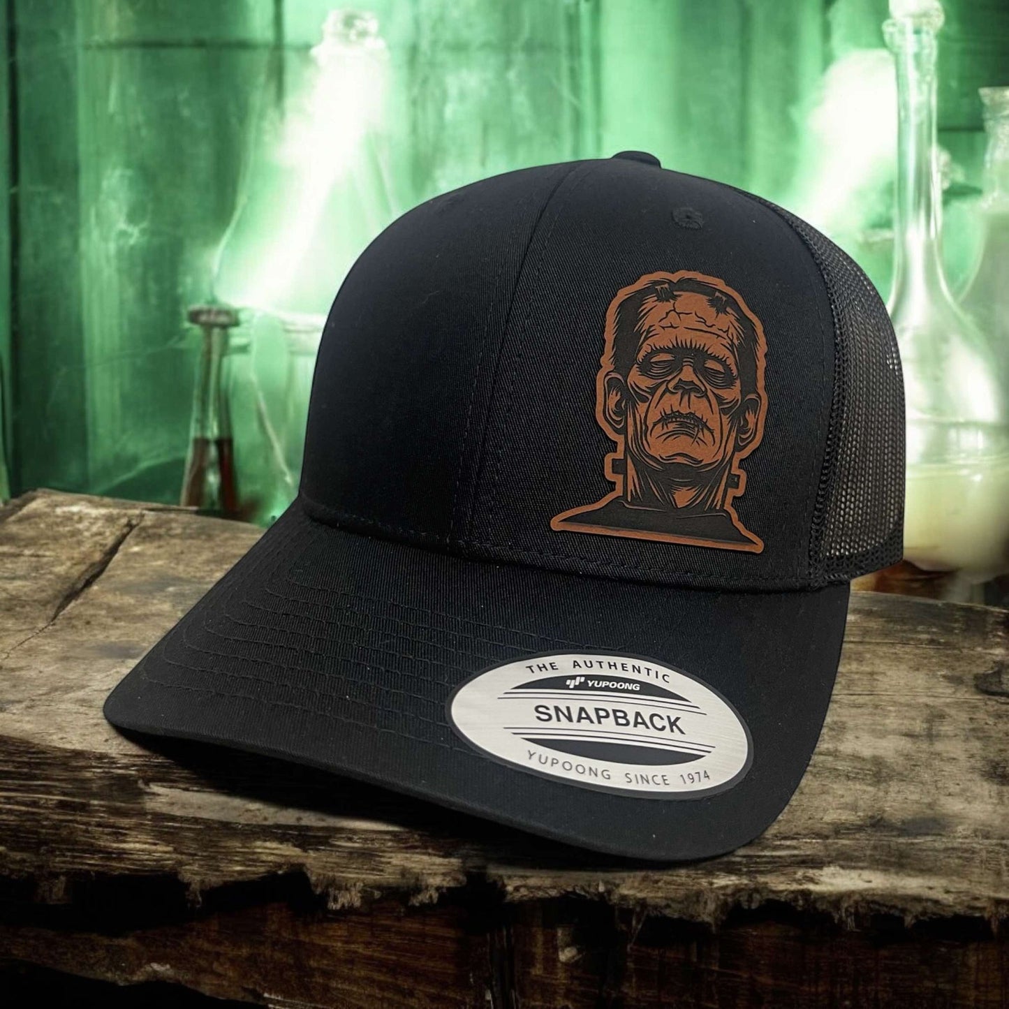 Frankenstein's Monster Snapback Trucker Hat