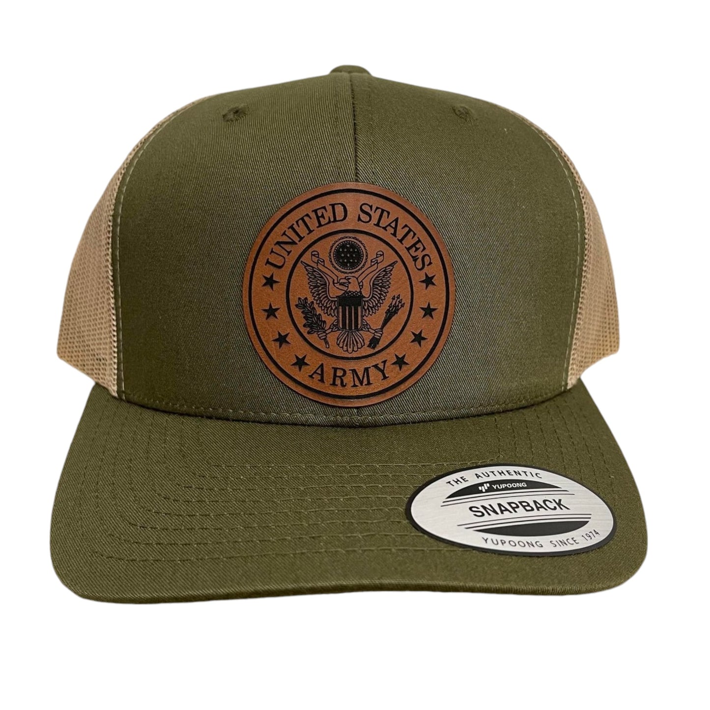 Army Branch Seal Snapback Trucker Hat