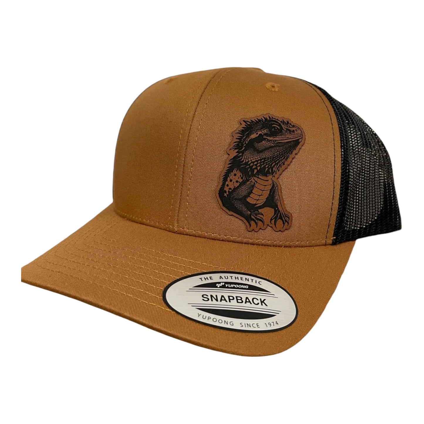 Bearded Dragon Snapback Trucker Hat