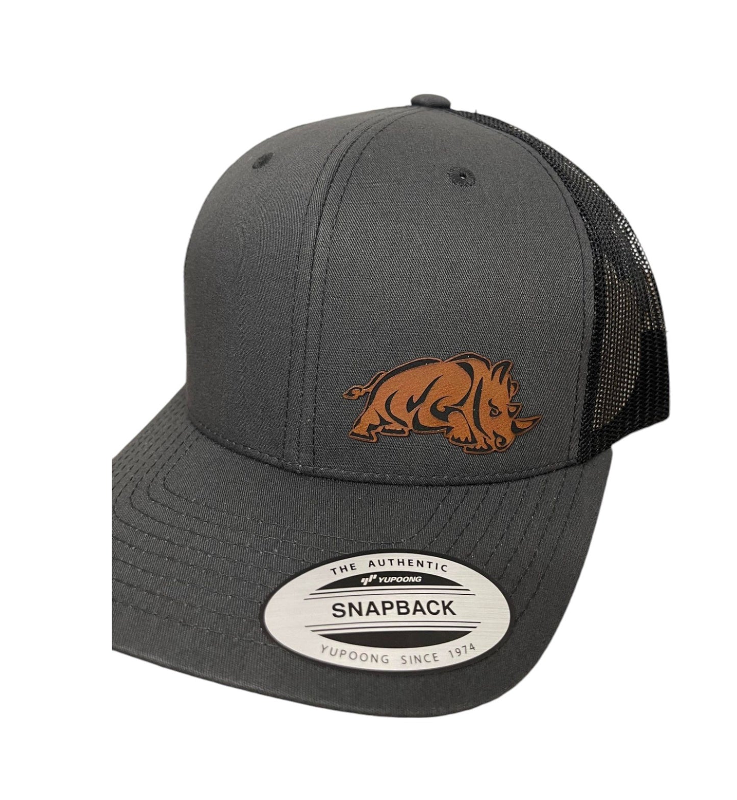 Black Rhino Snapback Trucker Hat