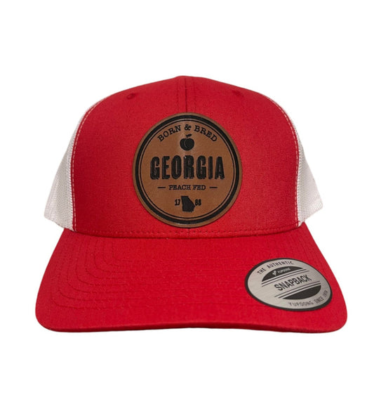 Georgia Peach Fed Snapback Trucker Hat