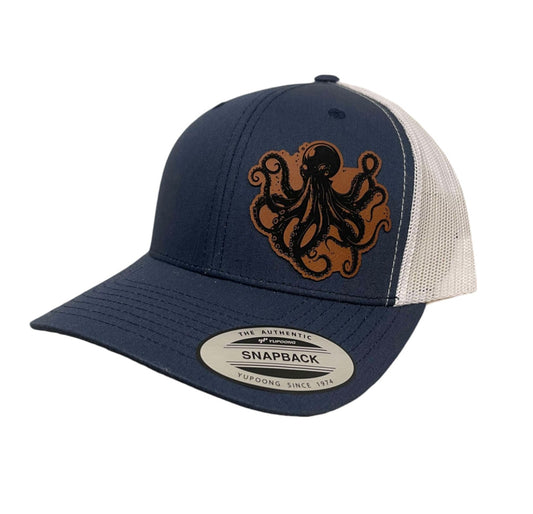 Inky the Octopus Octopus Snapback Trucker Hat