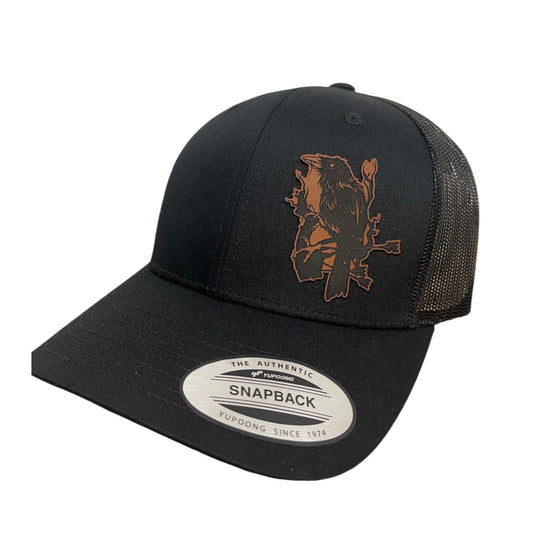 Nevermore The Raven Snapback Trucker Hat