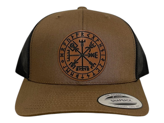 Vegvisir Way Shower Viking Compass Snapback Trucker Hat