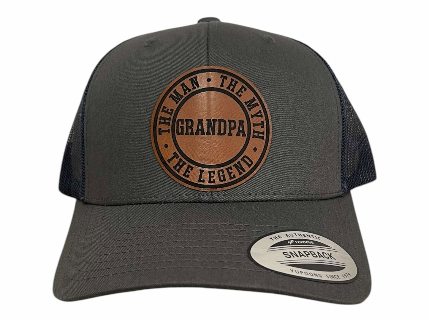 The Man The Myth The Legend Grandpa Snapback Trucker Hat