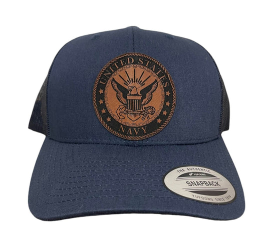 United States Navy USN Snapback Trucker Hat